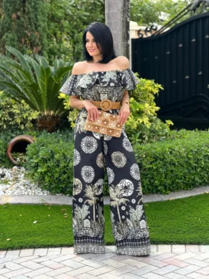 Belinda Black Jumpsuit