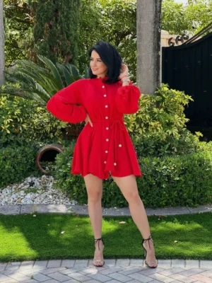Alexa Mini Red Dress