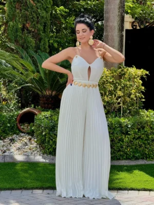 Marcella White Jumpsuit