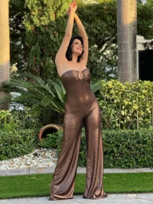 Benni Bronze Jumpsuit