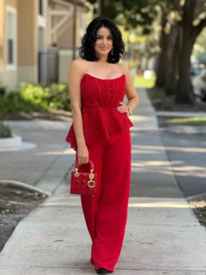 Haidy Red Set