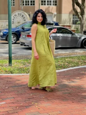 Zoe Linen Dress