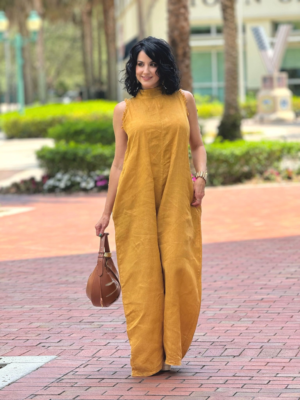 Omara Linen Jumpsuit