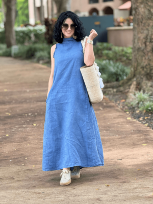 Geiger Linen Dress