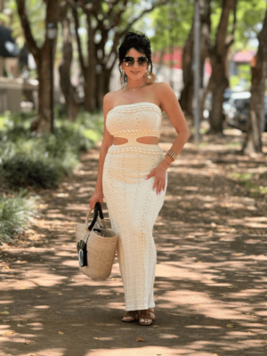 Rachel Crochet Dress
