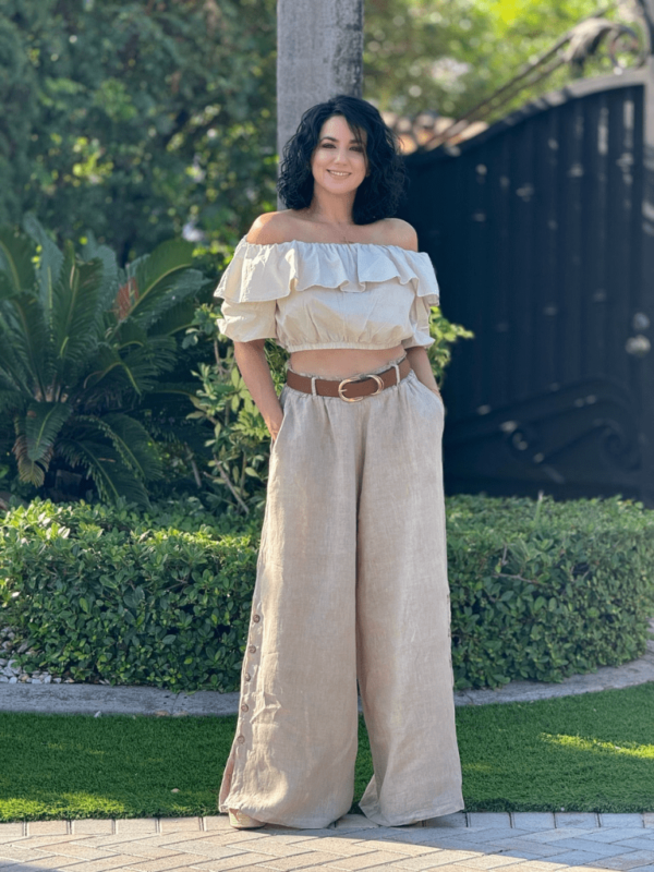 Celis Linen Pants - Image 5