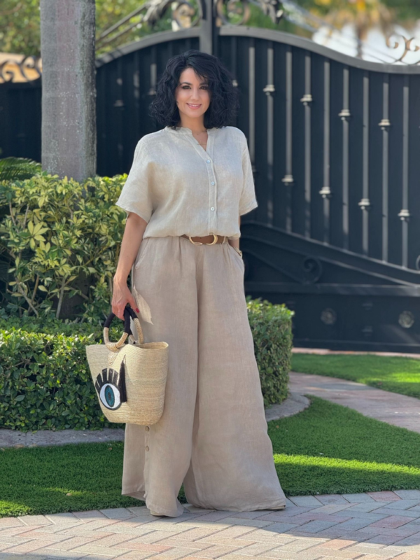 Celis Linen Pants - Image 2
