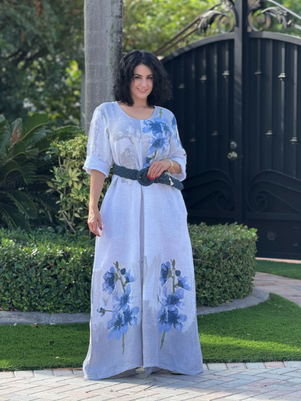Carmen Linen Jumpsuit - Image 3