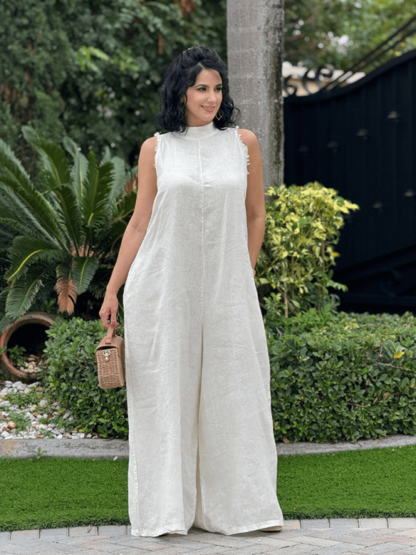 Ednna Linen Jumpsuit - Image 3