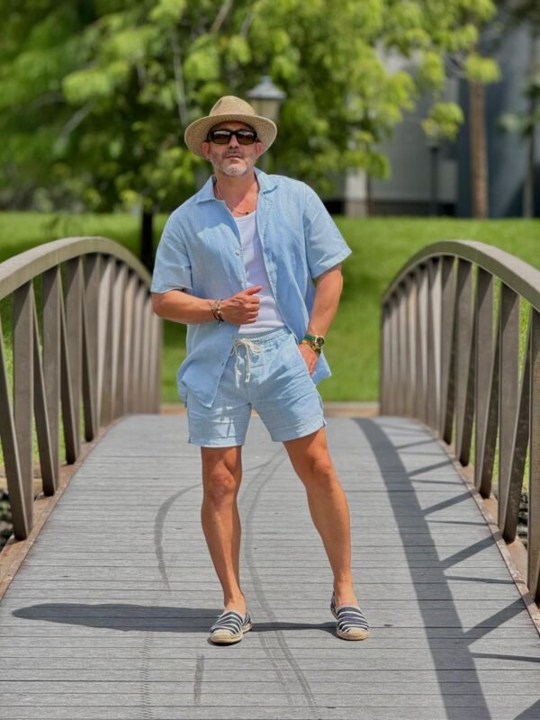 Kairo Light Blue Short