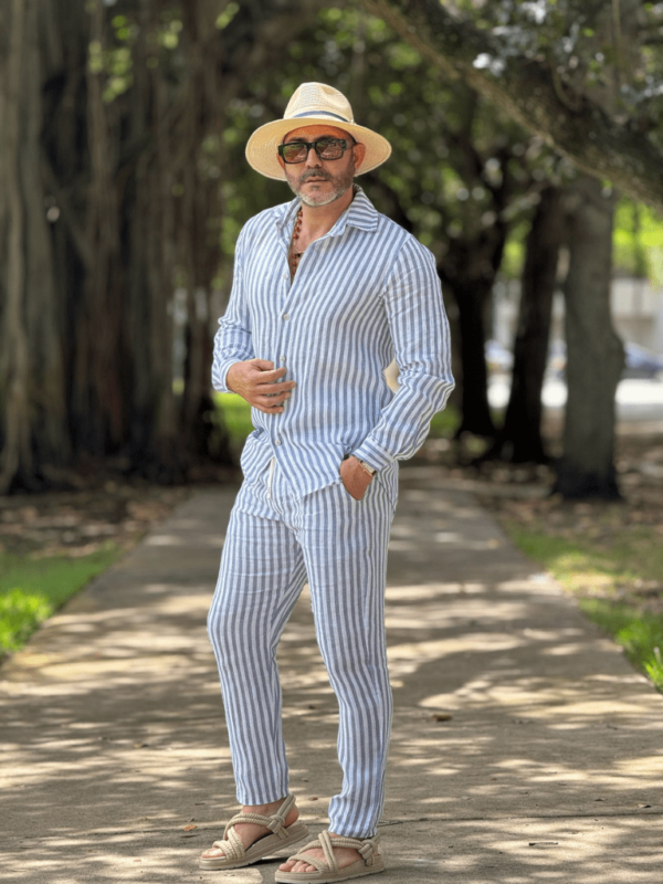 Toms Striped Linen Pants