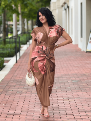 Suzie Moca Midi Dress