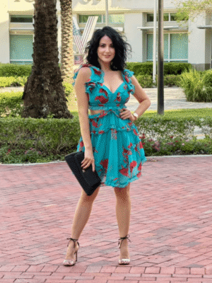 Thalia Floral Mini Dress