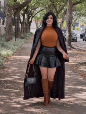 Valery Black Dress Coats