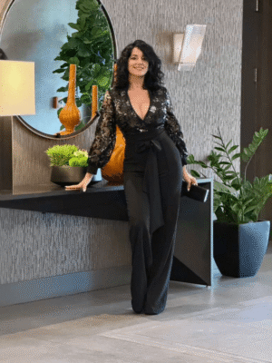 Belen Black Jumpsuit