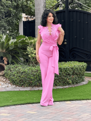Nelci Pink Jumpsuit