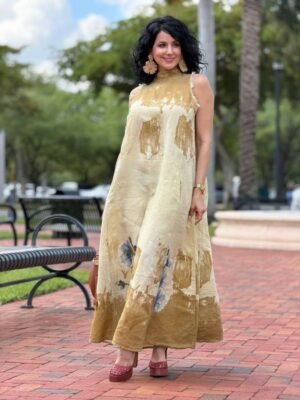 Elsy Linen Maxi Dress