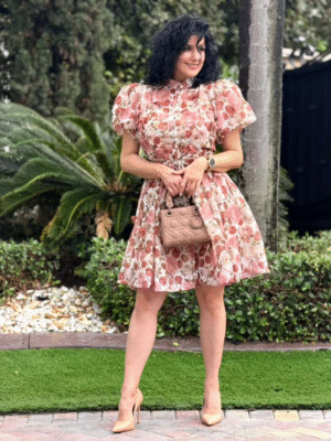 Kate Floral Mini Dress
