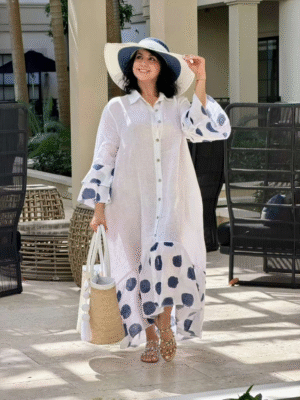 Lya Linen Maxi Dress