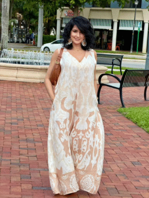 Angelina Linen Jumpsuit