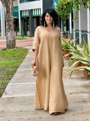 Marcela Linen Jumpsuit