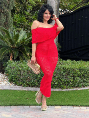 Marbella Crochet Dress Beach