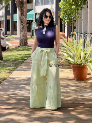 Iviza Linen Palazzo