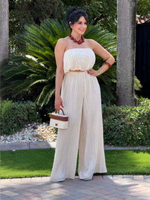 Amanda Beige Set