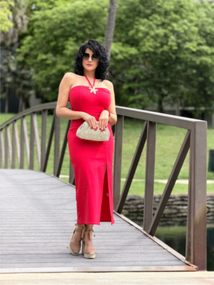 Jacie Midi Beach Dress