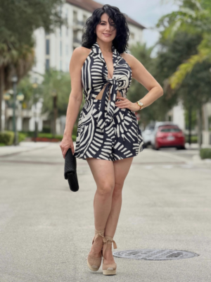 Marve Linen Romper