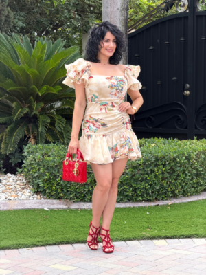 Hira Mini Floral Dress