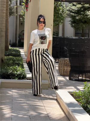 Valentine Stripe Pants