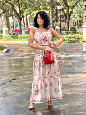 Cevelia Midi Dress