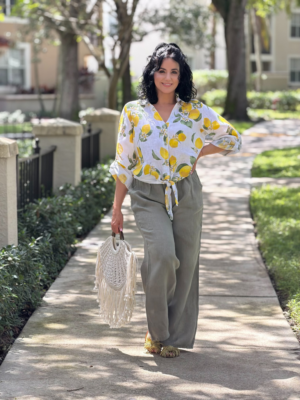Catalina Linen Blouse